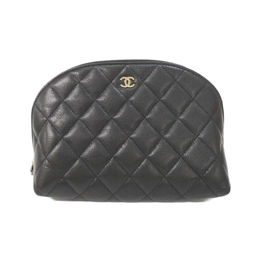 Chanel Cc Dome Zip Clutch With Chain #312294C32B
